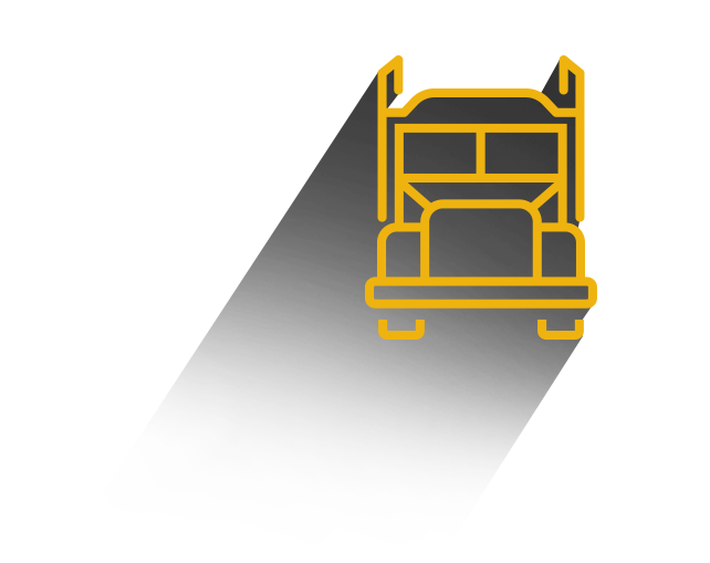 Transport truck icon