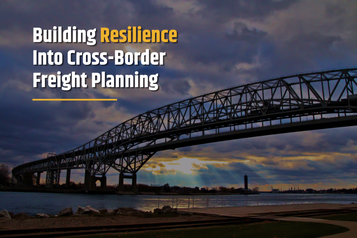 Building resilience in cross border freight