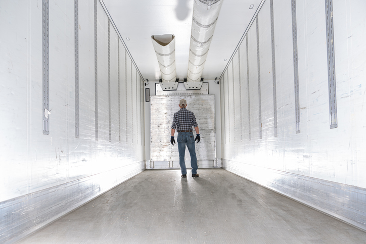temperature controlled transport trailer